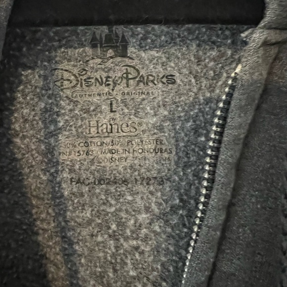 Disneyland park zip up sweatshirt with Mickey. Adult L. - Picture 6 of 6